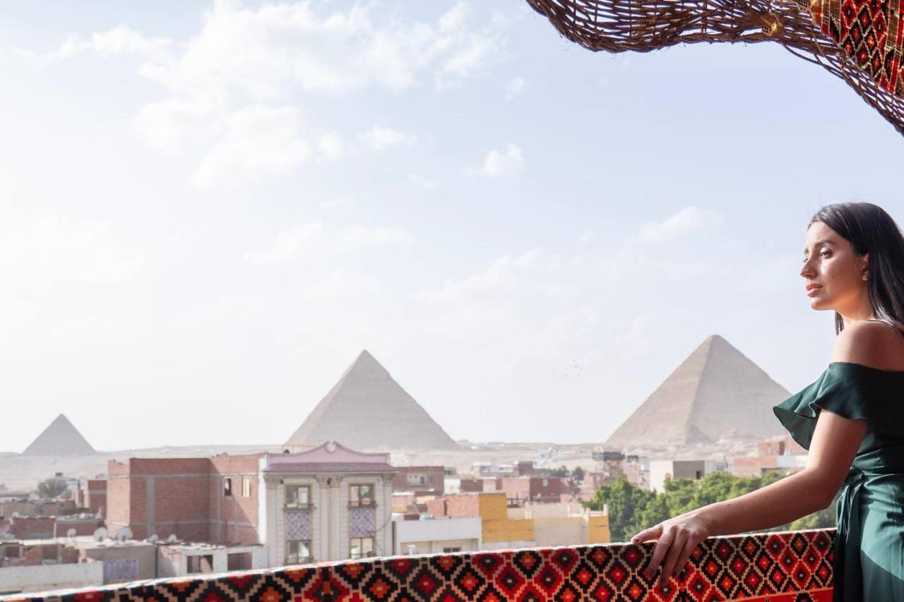 Majestic View Pyramids Inn Kafrat al Jabal ภายนอก รูปภาพ
