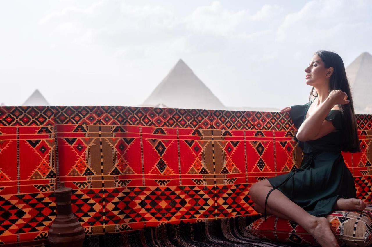 Majestic View Pyramids Inn Kafrat al Jabal ภายนอก รูปภาพ