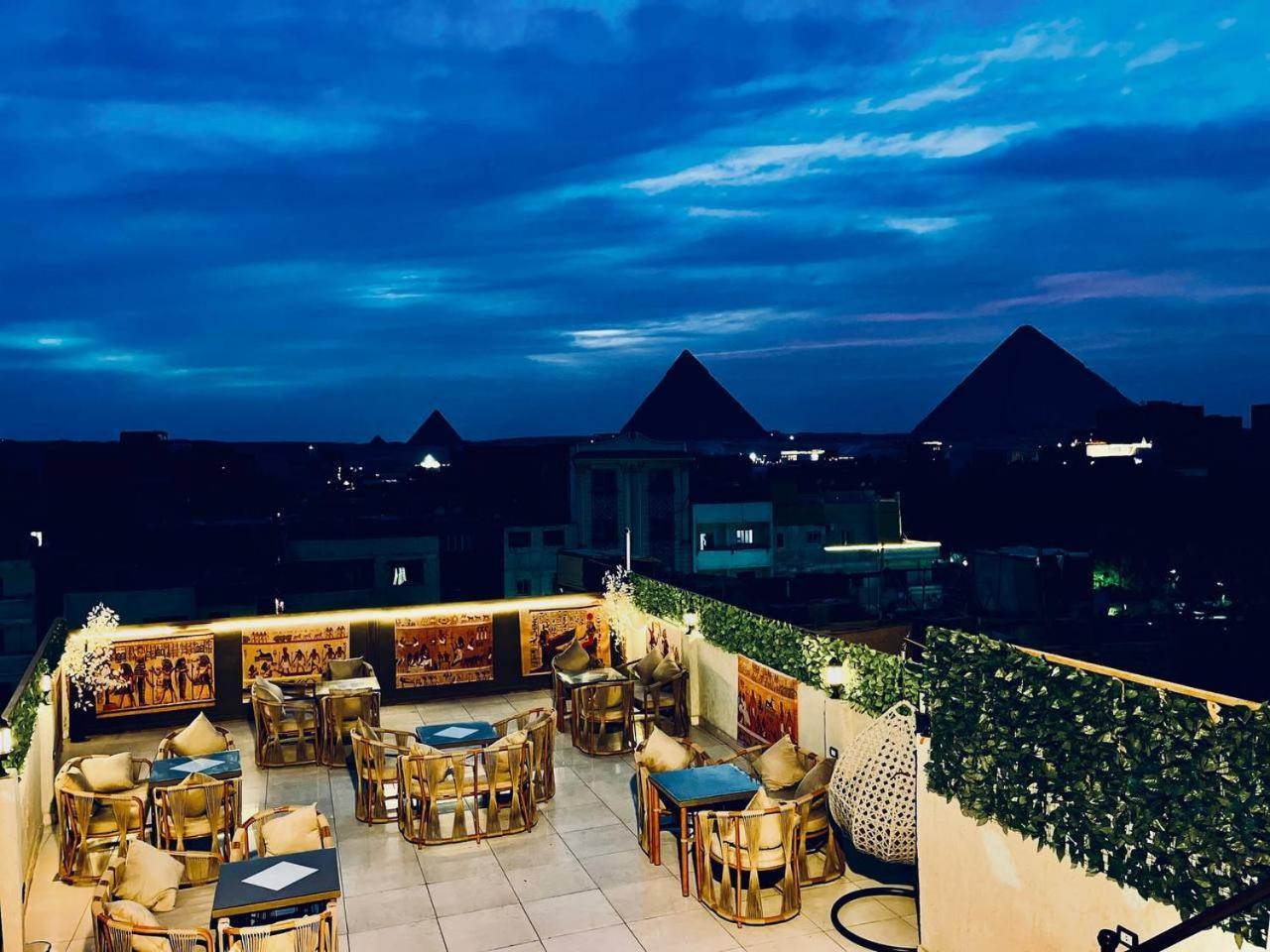 Majestic View Pyramids Inn Kafrat al Jabal ภายนอก รูปภาพ